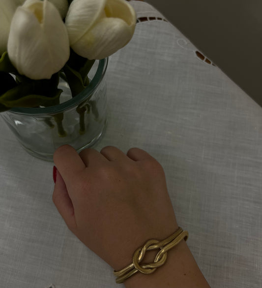 Bracciale Nodo gold