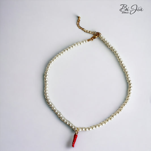 Chocker perle&peperoncino